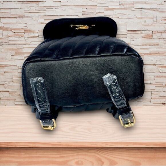 NEW bebe Black and Gold Crossbody Bag - Picture 6 of 10